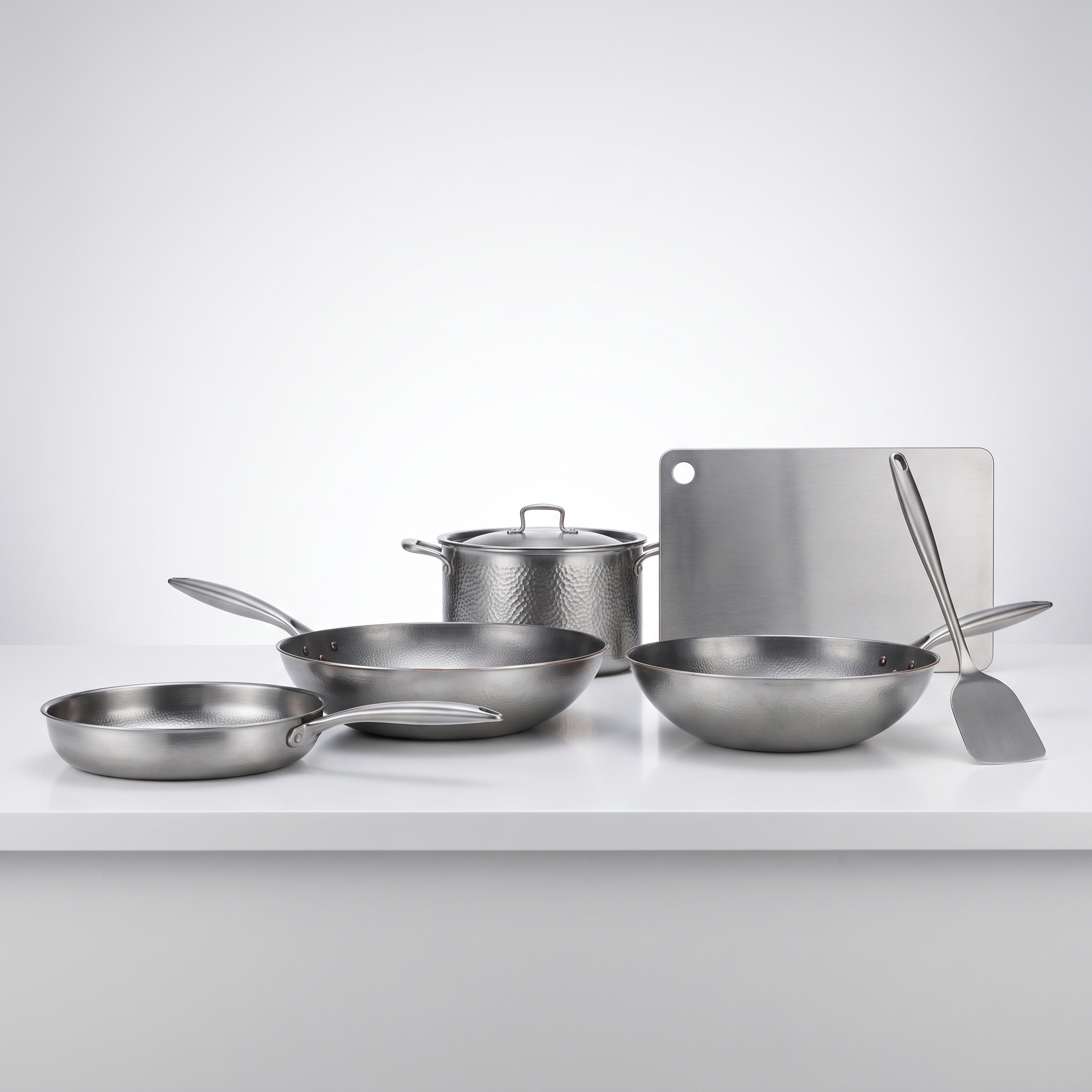 Titan-Essentials-Set, 5-teilig – Seitenansicht