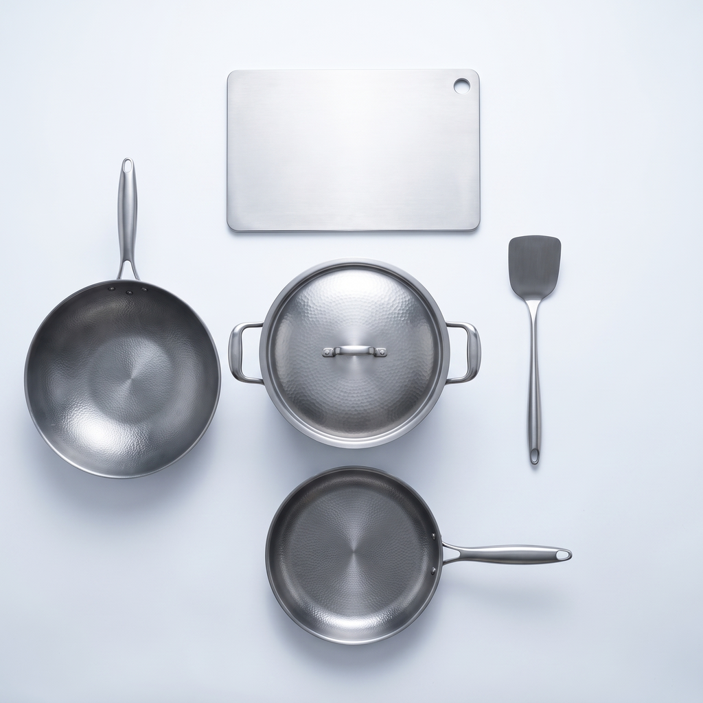 Titan-Essentials-Set, 5-teilig – Draufsicht