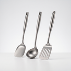 Titan-Kochutensilien-Set – Seitenansicht