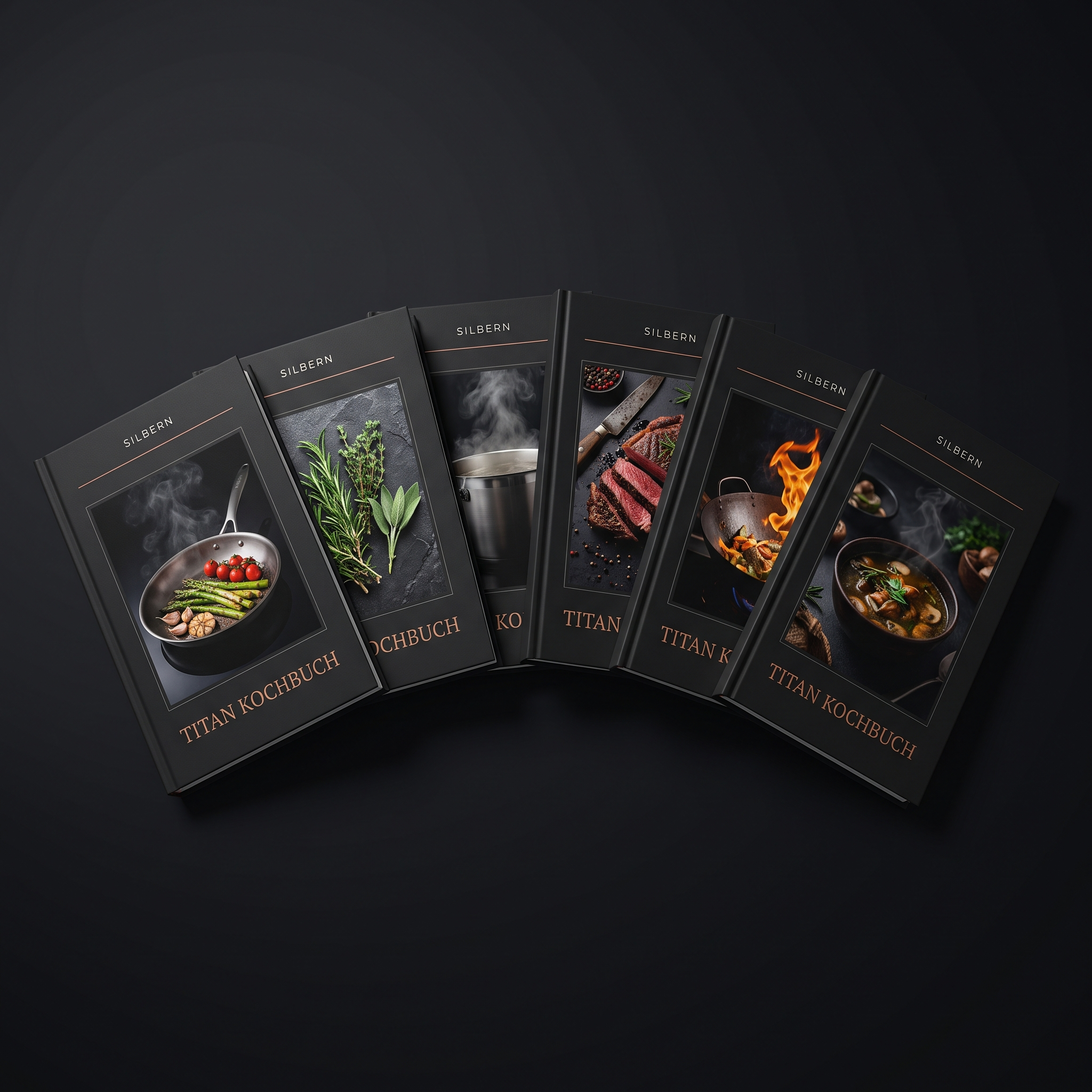 Koch-E-Book-Paket – 6 digitale Kochbücher mit Rezepten